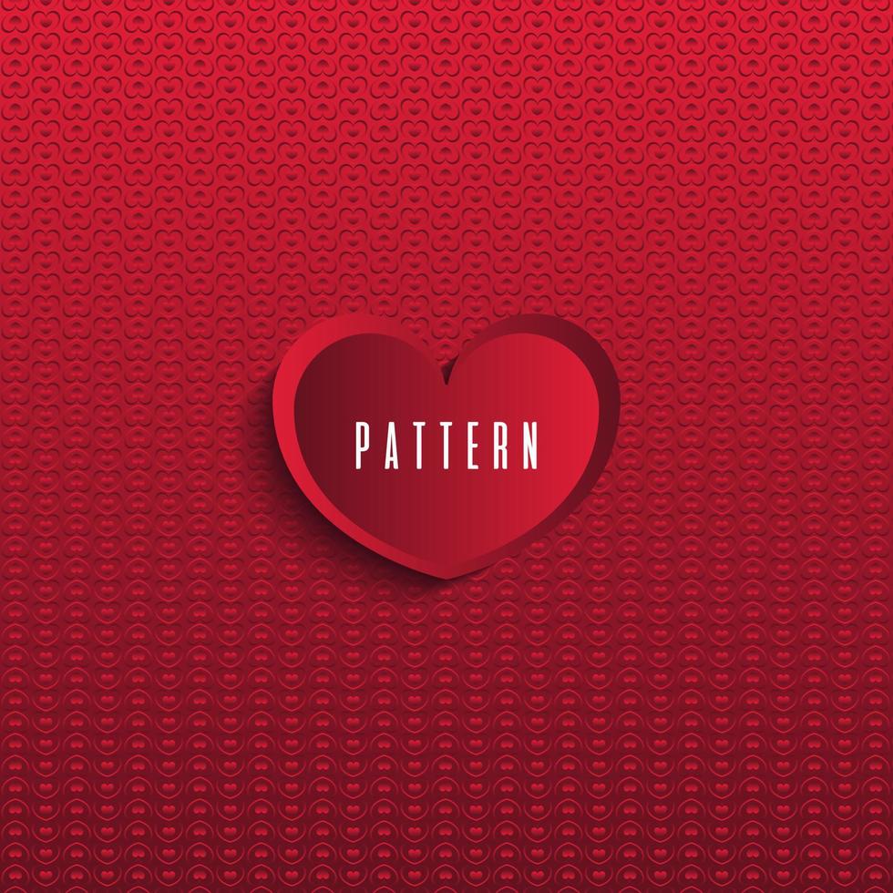 pattern heart wallpaper vector