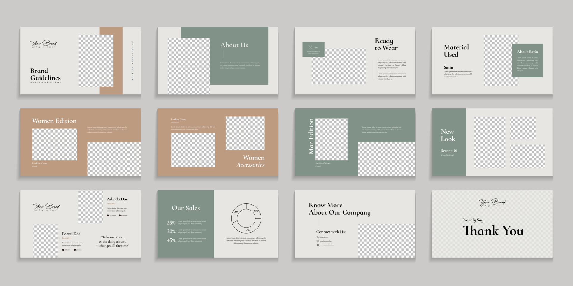 Fashion Minimalist Presentation Template 11980768 Vector Art at Vecteezy Fashion Minimalist Presentation Template 11980768 Vector Art at Vecteezy