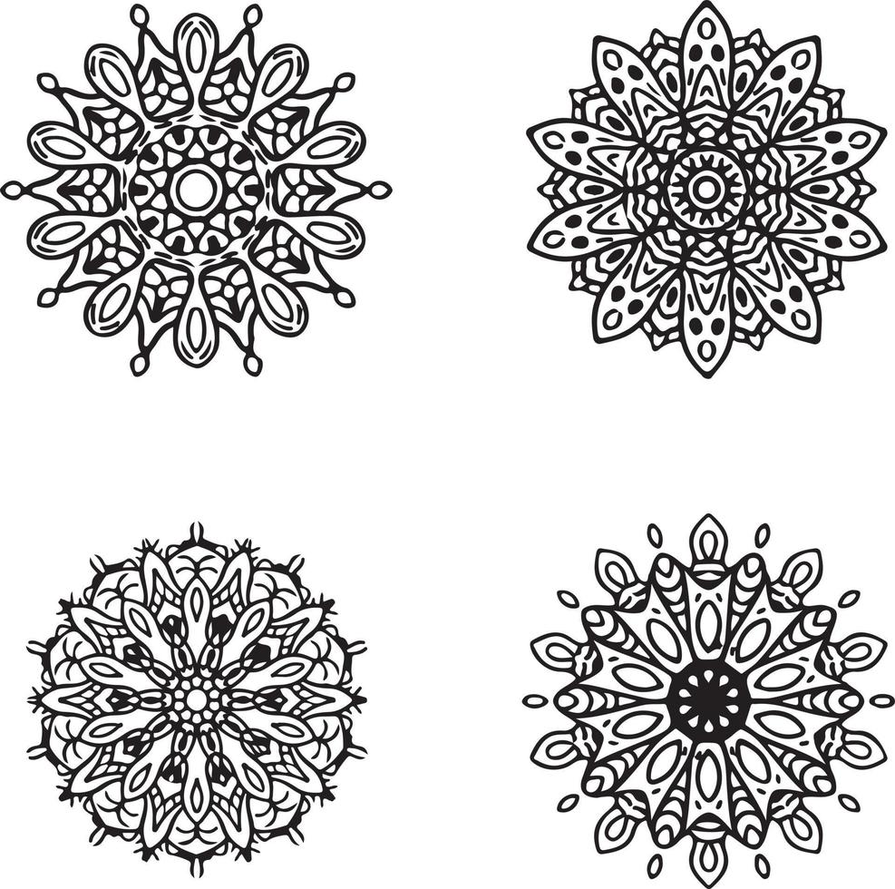 vector de arte mandala