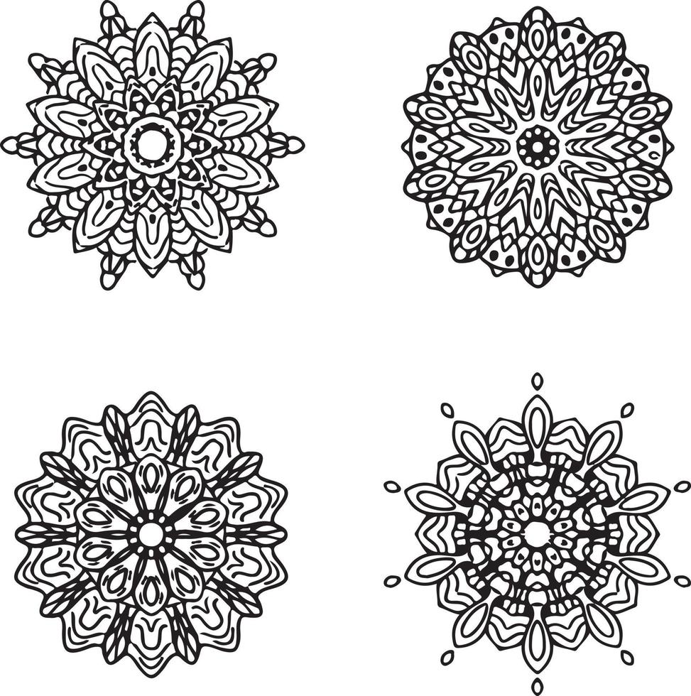 Mandala Art Vector