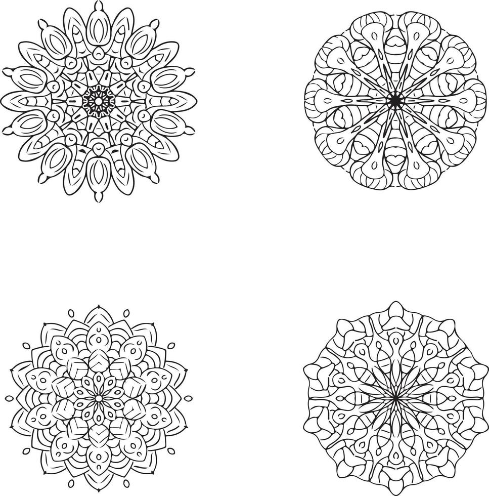 Mandala Art Vector