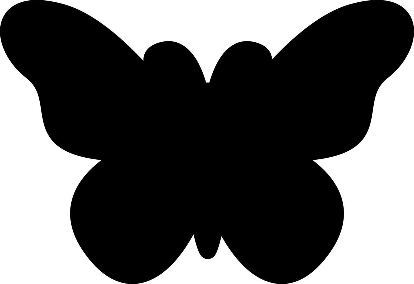 conjunto de mariposas de diferentes formas. vector
