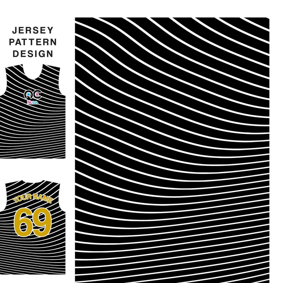 Fabric pattern design. Background for soccer jersey, football kit or sports uniform. T-shirt mockup template. Soccer jersey pattern. Abstract background vector