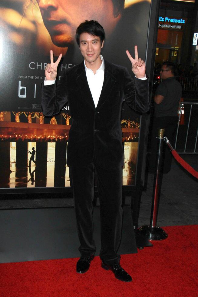 LOS ANGELES, JAN 8 -  Leehom Wang at the Blackhat World Premiere at a TCL Chinese Theater on January 8, 2014 in Los Angeles, CA photo