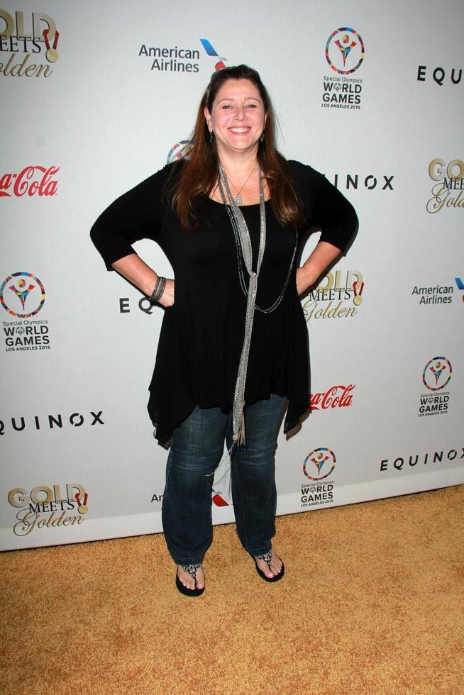 LOS ANGELES, FEB 21 -  Camryn Manheiim at the 3rd Gold Meets Golden at the Equinox on February 21, 2015 in West Los Angeles, CA photo