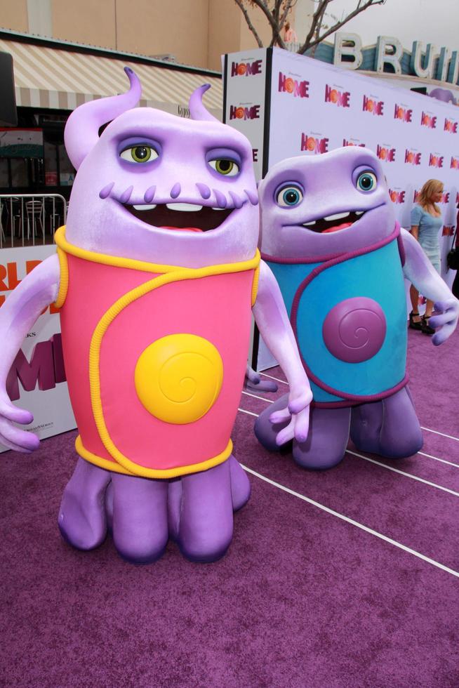 LOS ANGELES, FEB 22 -  Home Characters, Atmosphere at the Home Special Screening Red Carpet at the Village Theater on March 22, 2015 in Westwood, CA photo