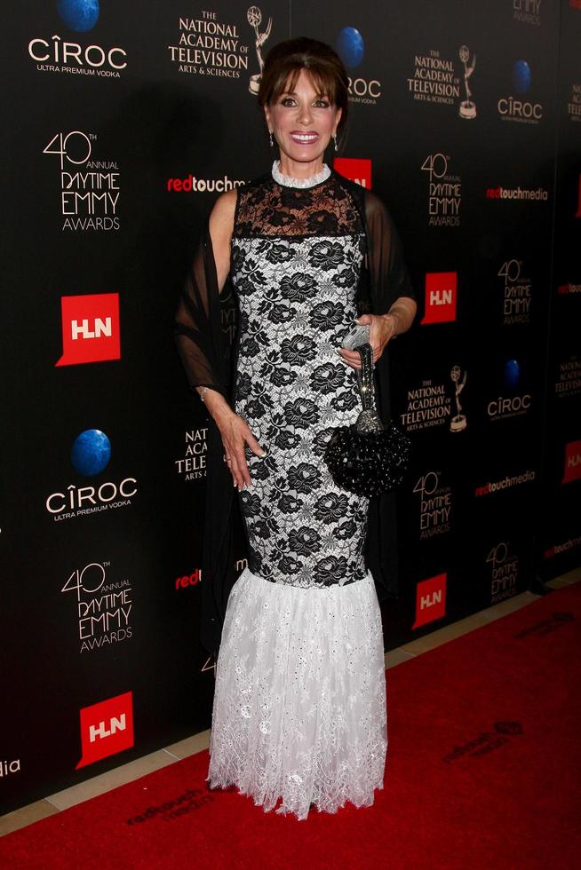 LOS ANGELES, JUN 16 -  Kate Linder arrives at the 40th Daytime Emmy Awards at the Skirball Cultural Center on June 16, 2013 in Los Angeles, CA photo