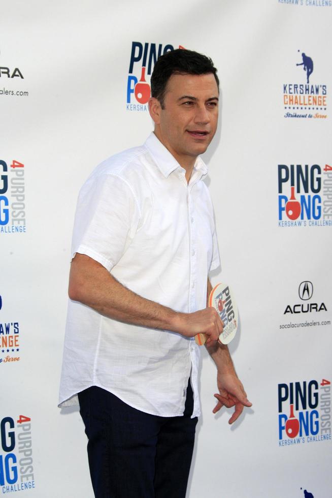 LOS ANGELES, JUL 30 -  Jimmy Kimmel at the Clayton Kershaw s 3rd Annual Ping Pong 4 Purpose at the Dodger Stadium on July 30, 2015in Los Angeles, CA photo