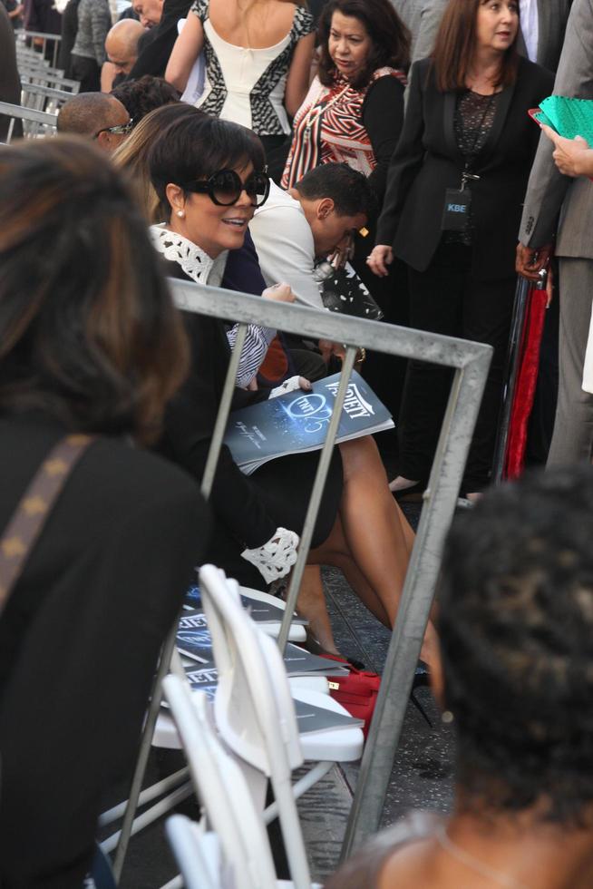 LOS ANGELES, OCT 10 -  Kris Jenner at the Kenny Babyface Edmonds Hollywood Walk of Fame Star Ceremony at Hollywood Boulevard on October 10, 2013 in Los Angeles, CA photo
