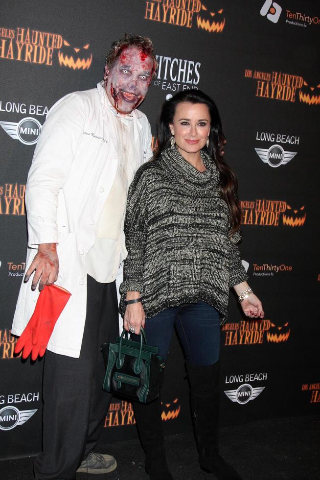 LOS ANGELES, OCT 10 -  Kyle Richards at the 8th Annual LA Haunted Hayride Premiere Night at Griffith Park on October 10, 2013 in Los Angeles, CA photo