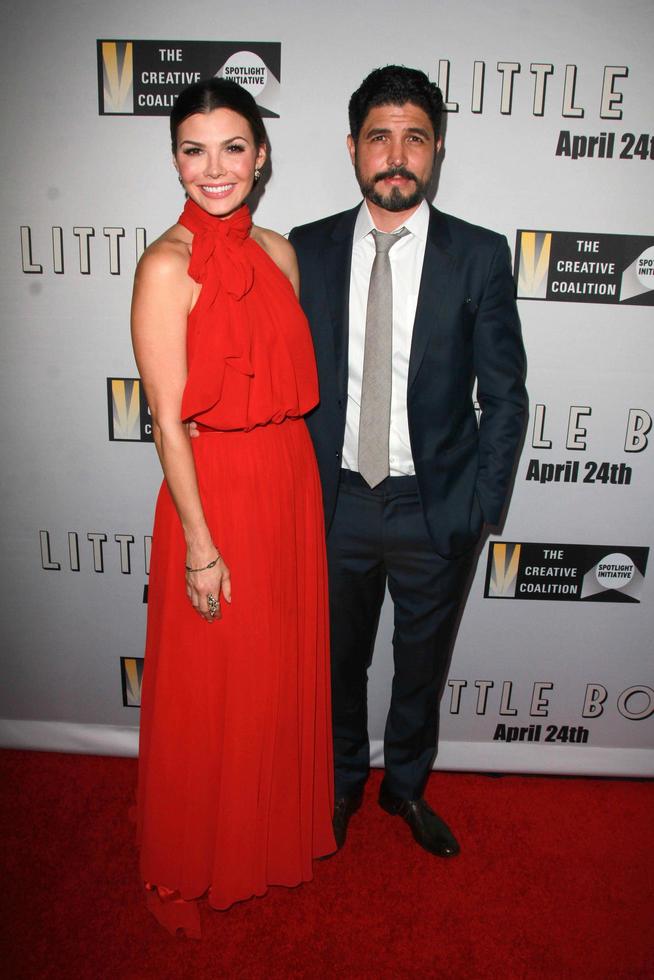 LOS ANGELES, FEB 14 -  Ali Landry, Alejandro Gomez Monteverde at the Little Boy Los Angeles Premiere at the Regal 14 Theaters on April 14, 2015 in Los Angeles, CA photo