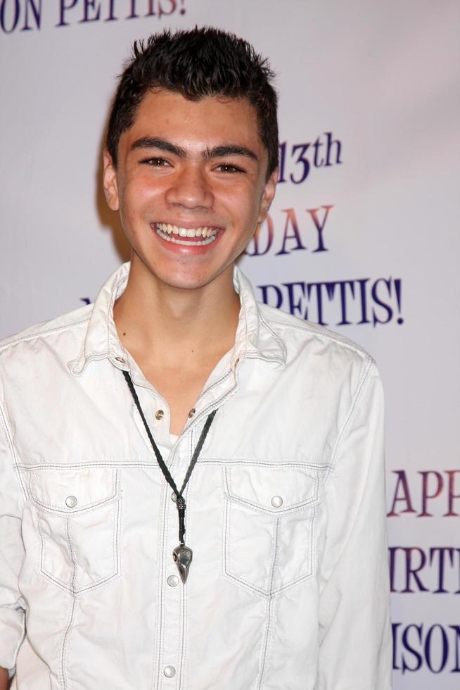 LOS ANGELES, JUL 31 - Adam Irigoyen arriving at the13th Birthday Party for Madison Pettis at Eden on July 31, 2011 in Los Angeles, CA photo