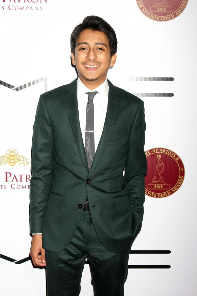 LOS ANGELES, FEB 14 - Tony Reviolori at the 2015 Make-up and Hair Stylists Guild Awards at a Paramount Theater on February 14, 2015 in Los Angeles, CA photo