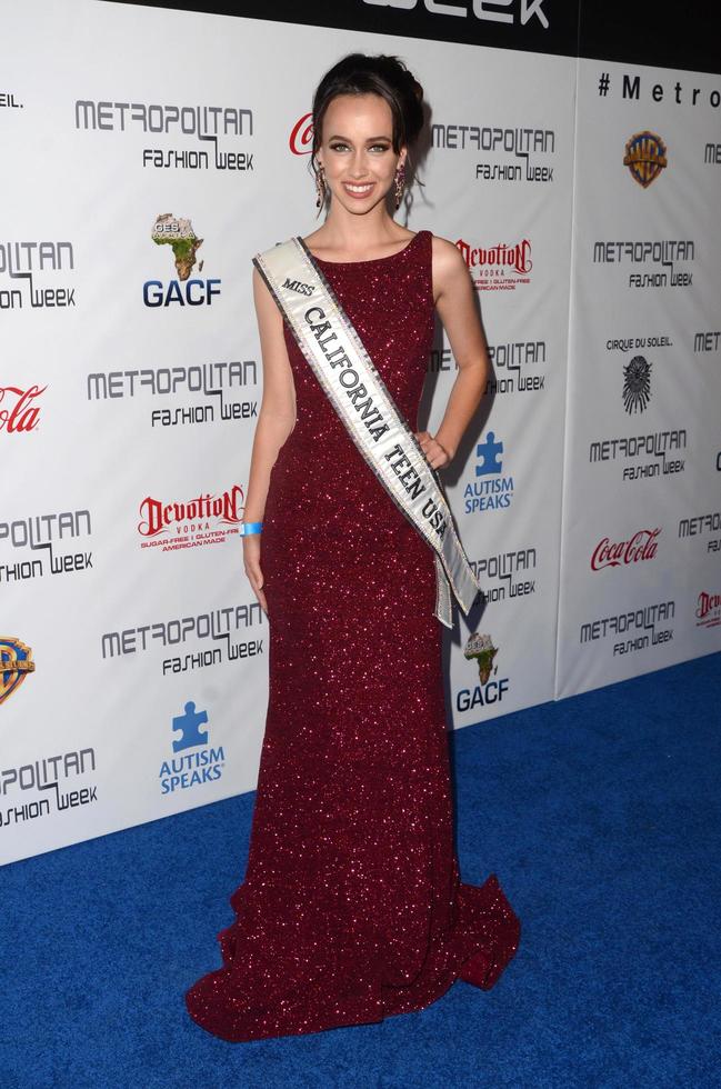 LOS ANGELES, OCT 1 - Athenna Crosby at the Metropolitan Fashion Week Closing Gala and Awards Show at the Warner Brothers Studios on October 1, 2016 in Burbank, CA photo