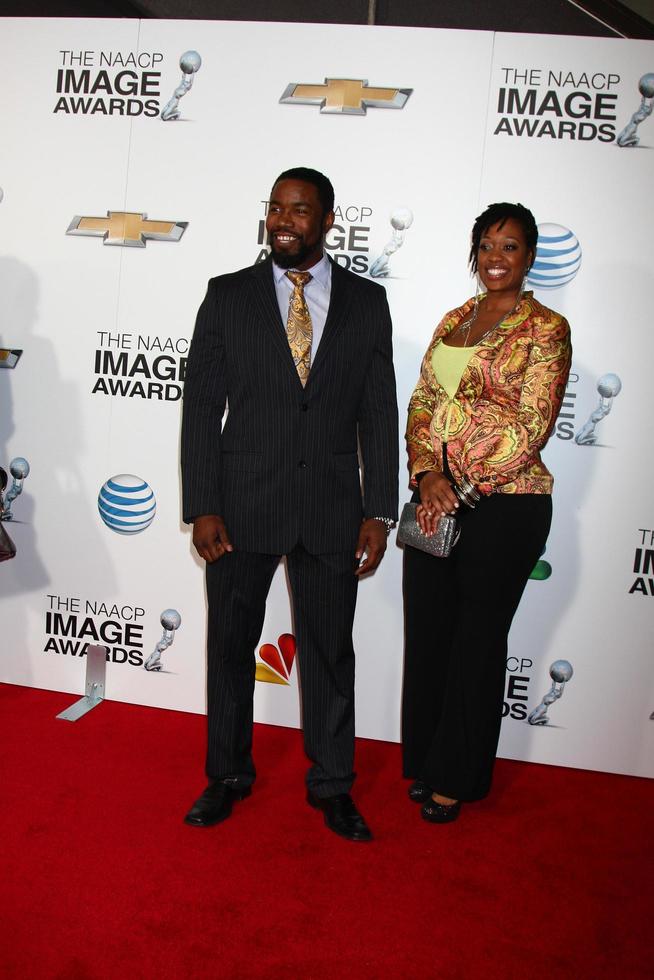 LOS ANGELES, FEB 1 - Michael Jai White arrives at the 44th NAACP Image Awards at the Shrine Auditorium on February 1, 2013 in Los Angeles, CA photo