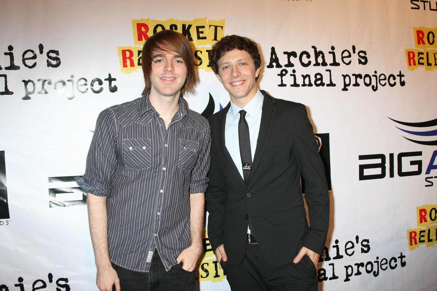 LOS ANGELES, SEPT 22 - Shane Dawson, Gabriel Sunday arriving at the after-party for  Archie s Final Project  presented by Big Air Studios, on September 22, 2011 in Santa Monica, CA photo