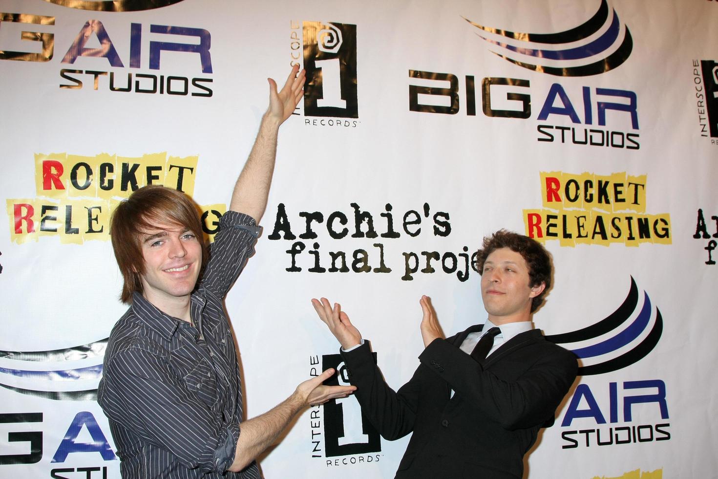 LOS ANGELES, SEPT 22 - Shane Dawson, Gabriel Sunday arriving at the after-party for  Archie s Final Project  presented by Big Air Studios, on September 22, 2011 in Santa Monica, CA photo