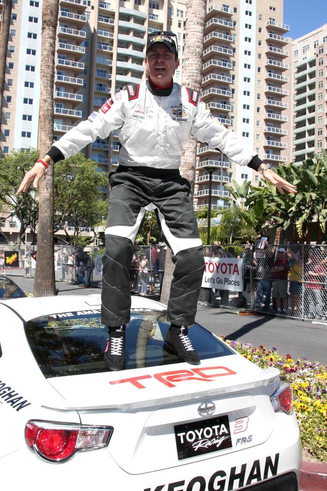 LOS ANGELES, APR 11 - Phil Keoghan at the 2014 Pro Celeb Race Qualifying Day at Long Beach Grand Prix on April 11, 2014 in Long Beach, CA photo