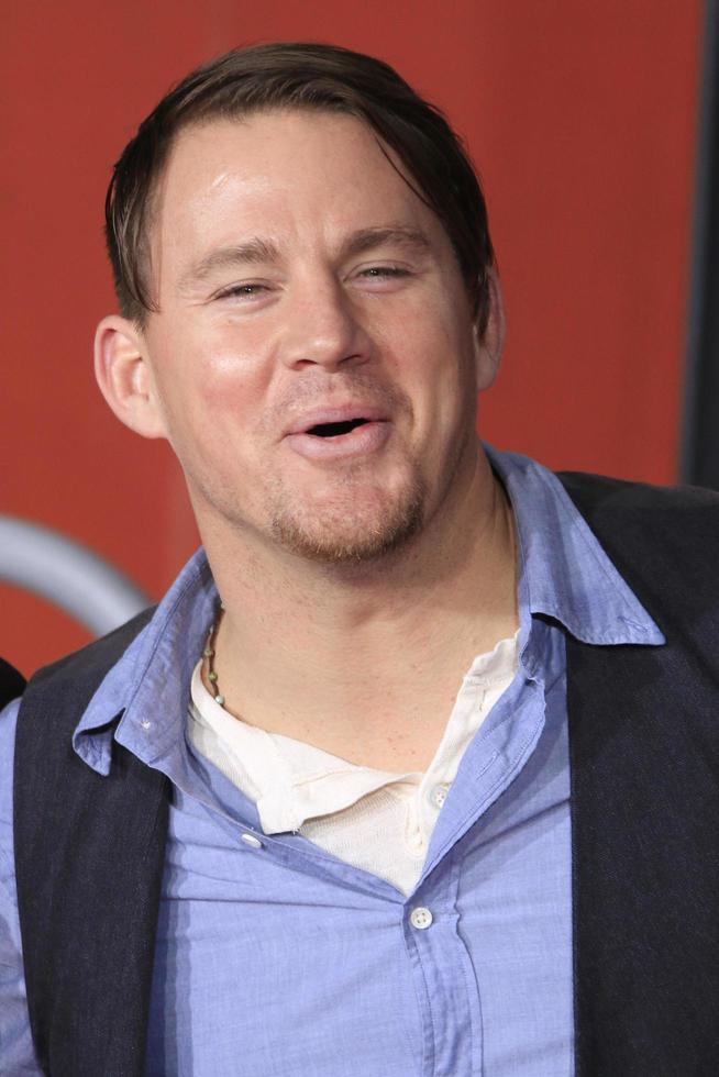 LOS ANGELES, JAN 5 - Channing Tatum at the Quentin Tarantino Hand and Footprints Ceremony at the TCL Chinese Theater IMAX on January 5, 2016 in Los Angeles, CA photo