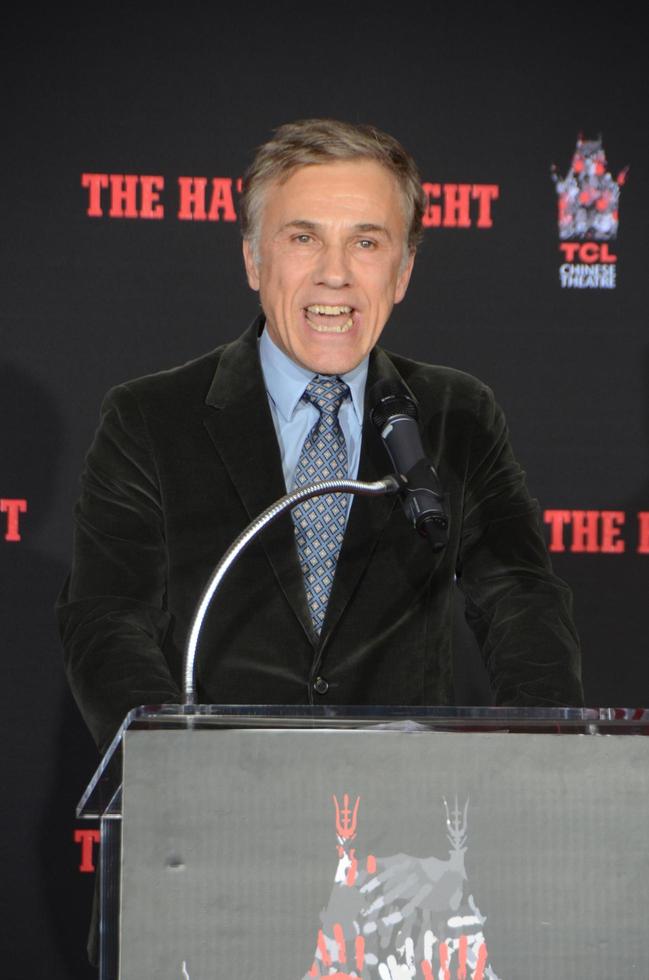 LOS ANGELES, JAN 5 - Christoph Waltz at the Quentin Tarantino Hand and Footprints Ceremony at the TCL Chinese Theater IMAX on January 5, 2016 in Los Angeles, CA photo