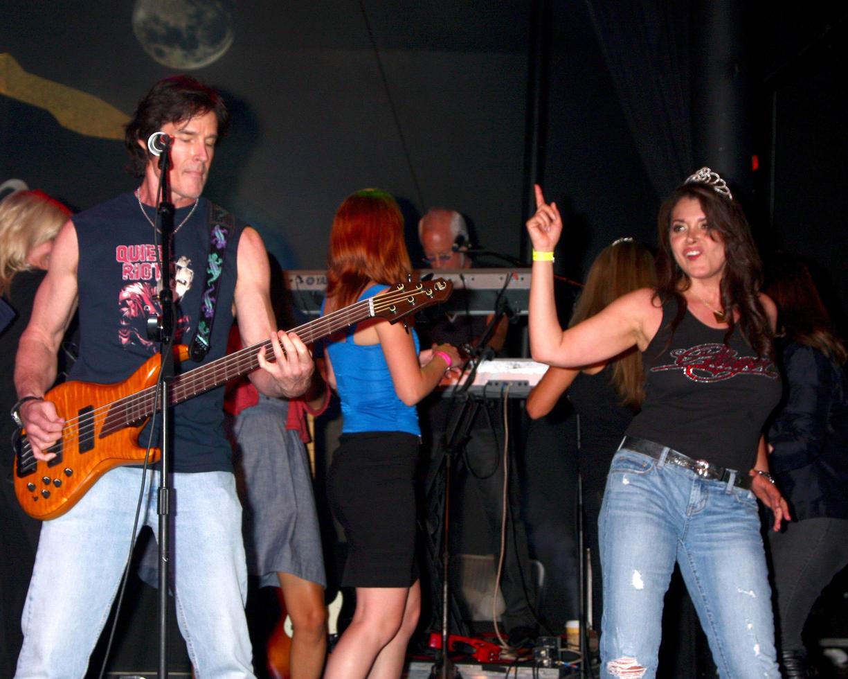 LOS ANGELES, JUN 3 - Ronn Moss, Devin DeVasquez at the Player Concert celebrating Devin DeVasquez 50th Birthday to benefit Shelter Hope Pet Shop at the Canyon Club on June 3, 2013 in Agoura, CA photo