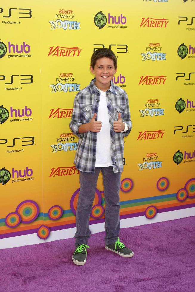 LOS ANGELES, OCT 22 - Preston Bailey arriving at the 2011 Variety Power of Youth Evemt at the Paramount Studios on October 22, 2011 in Los Angeles, CA photo