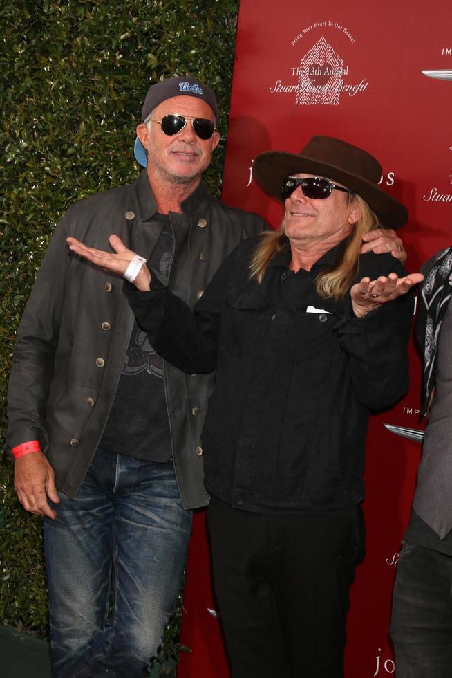 LAS VEGAS, APR 17 - Chad Smith, Robin Zander at the John Varvatos 13th Annual Stuart House Benefit at the John Varvatos Store on April 17, 2016 in West Hollywood, CA photo