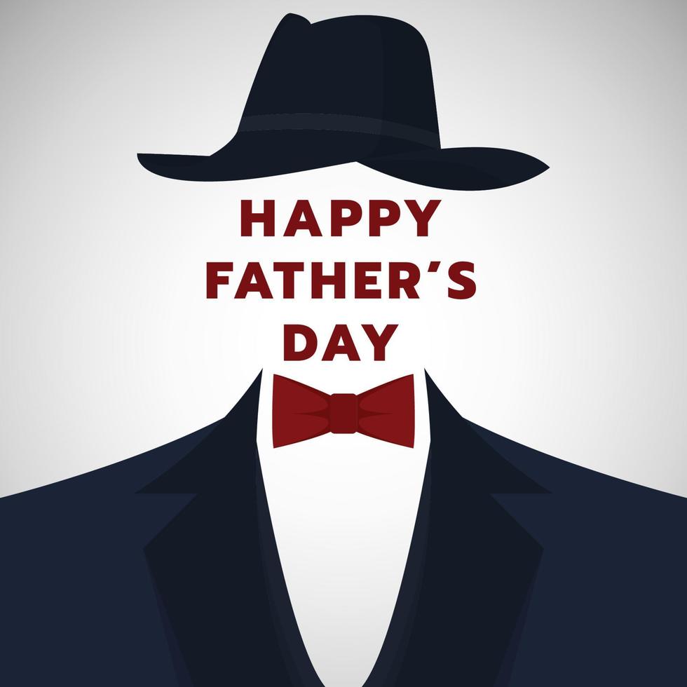 happy father's day background design vector