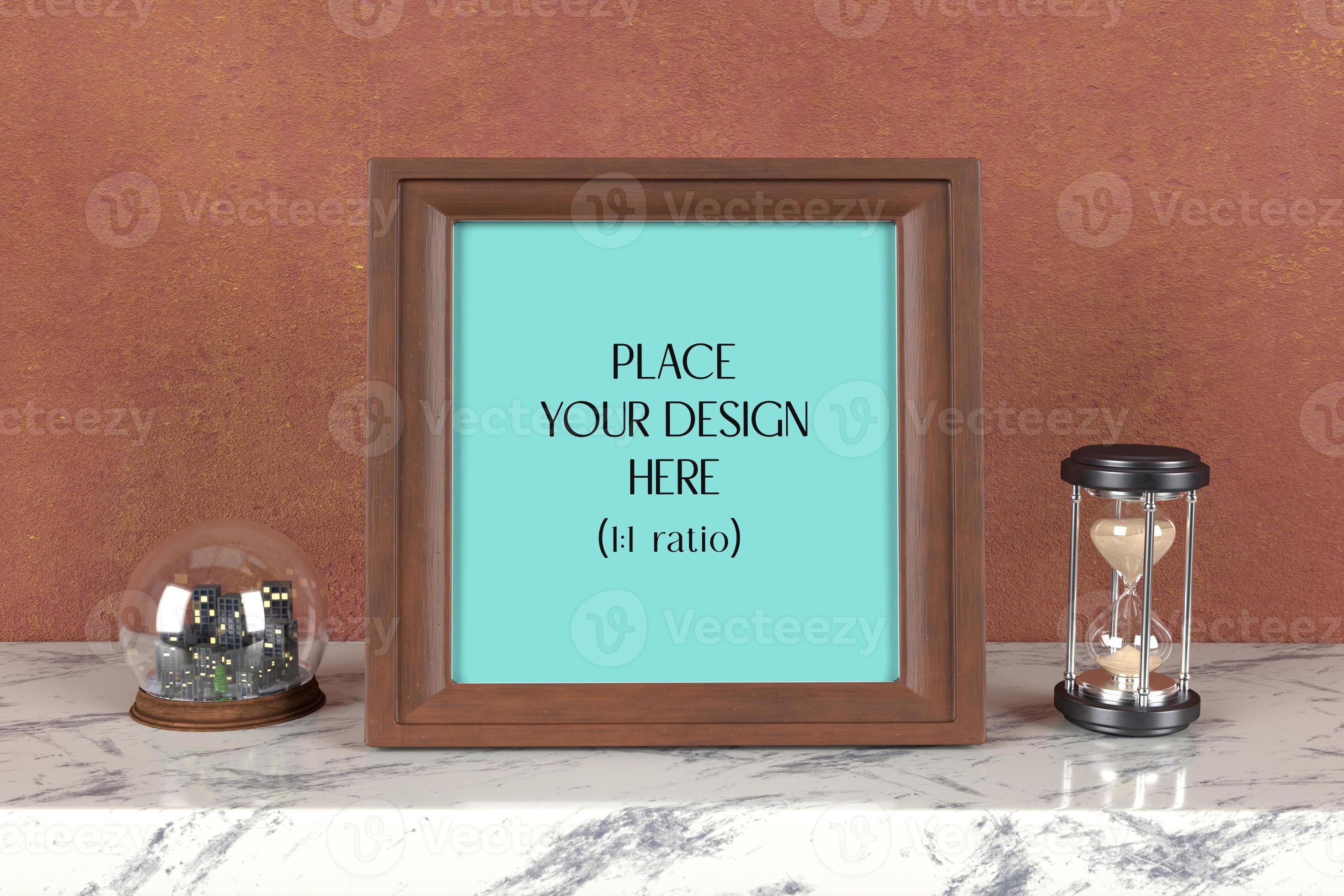 Square poster frame mockup 11990846 Stock Photo at Vecteezy