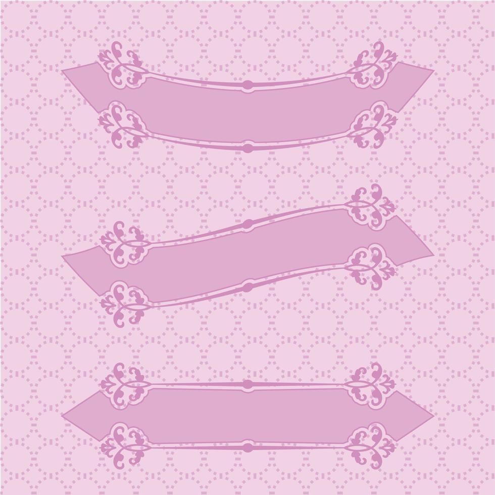 etiqueta suave rosa bebé niña celebración felicidades nacido pastel decoración conjunto colección diseño lindo vector