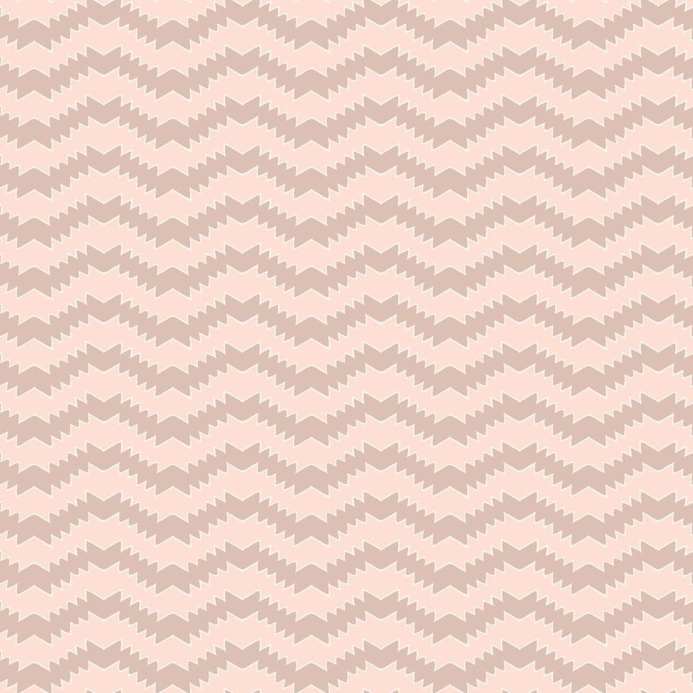 SEAMLESS VECTOR REPEAT PATTERN. Mexican Wave simple line zigzag waves in pastel neapolitan colours. Aztec line chevron basic repeating design