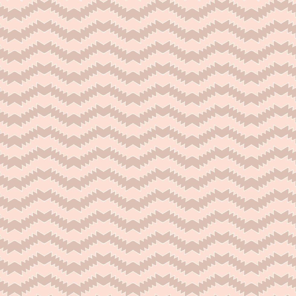 SEAMLESS VECTOR REPEAT PATTERN. Mexican Wave simple line zigzag waves in pastel neapolitan colours. Aztec line chevron basic repeating design