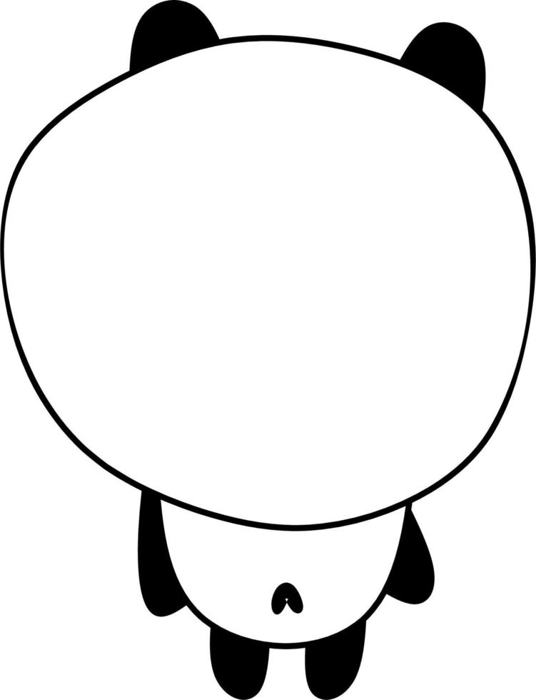 Cute Panda Collection vector