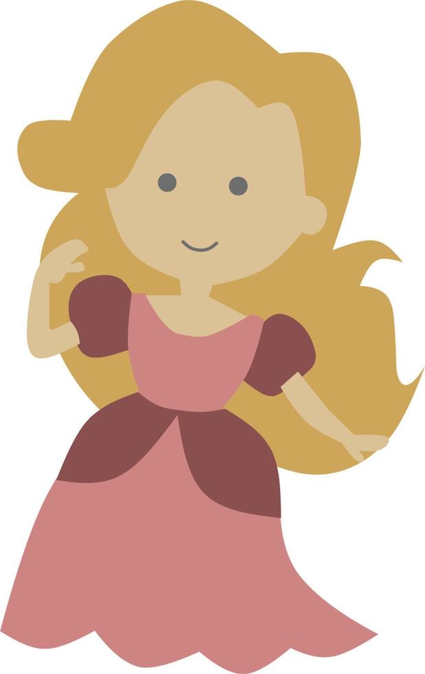 Cute princes collection vector