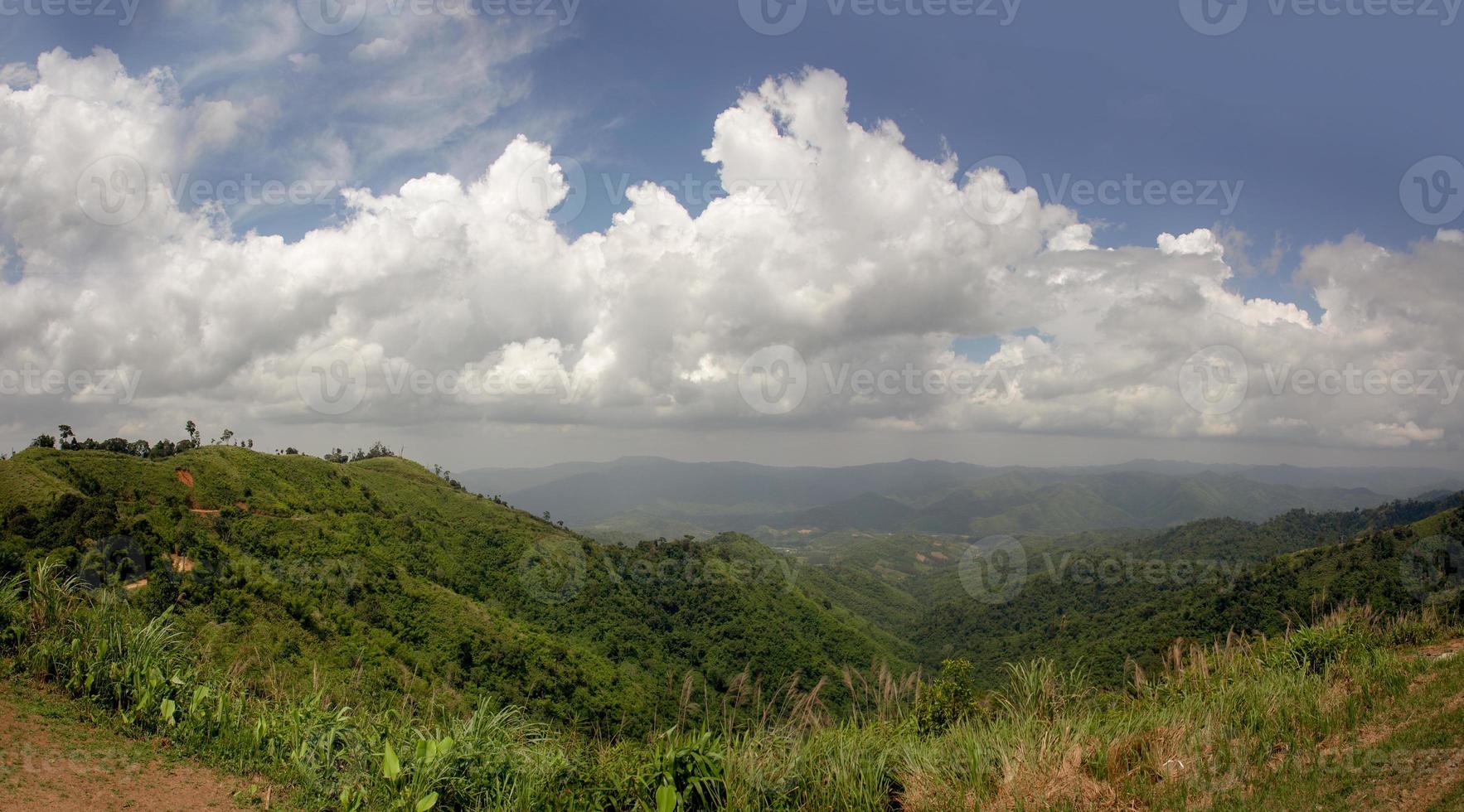 Khao Sawan Viewpoint, Suan Phueng District, Ratchaburi Province Thai-Burma border photo