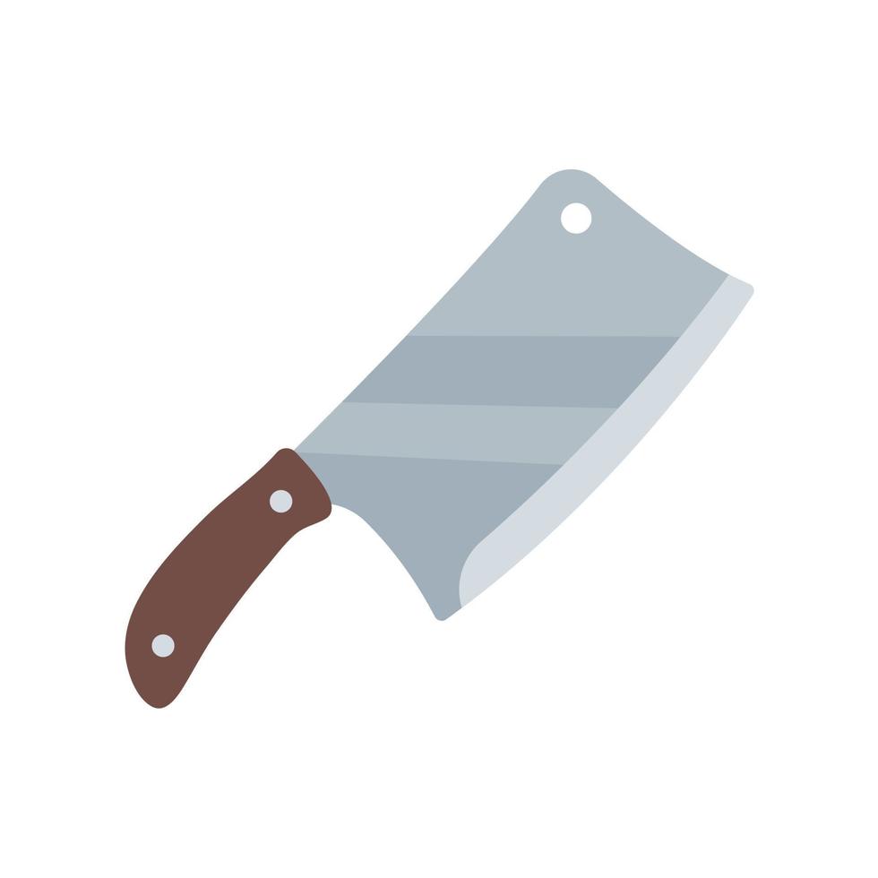 A knife weapon. The weapon of a robber in a murder case. vector