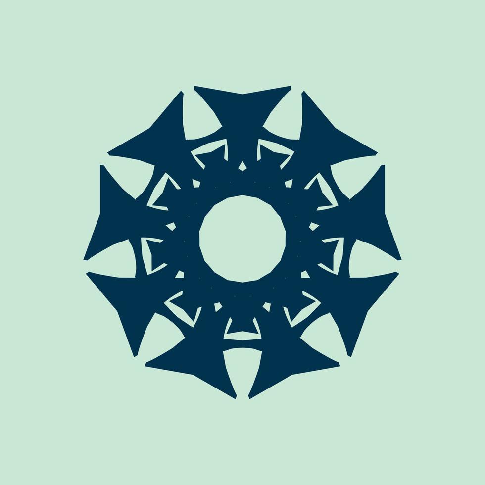 pastel colored symbol for logo vector