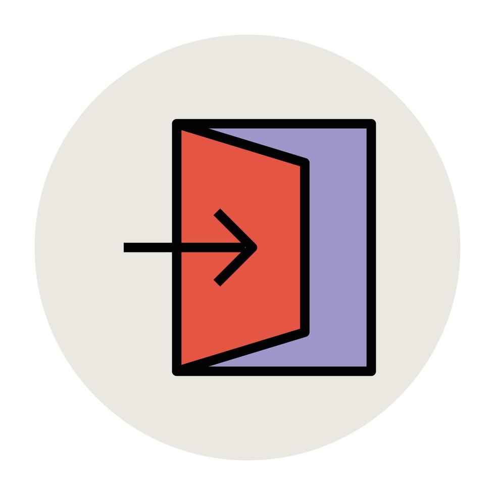 Trendy Door Concepts vector