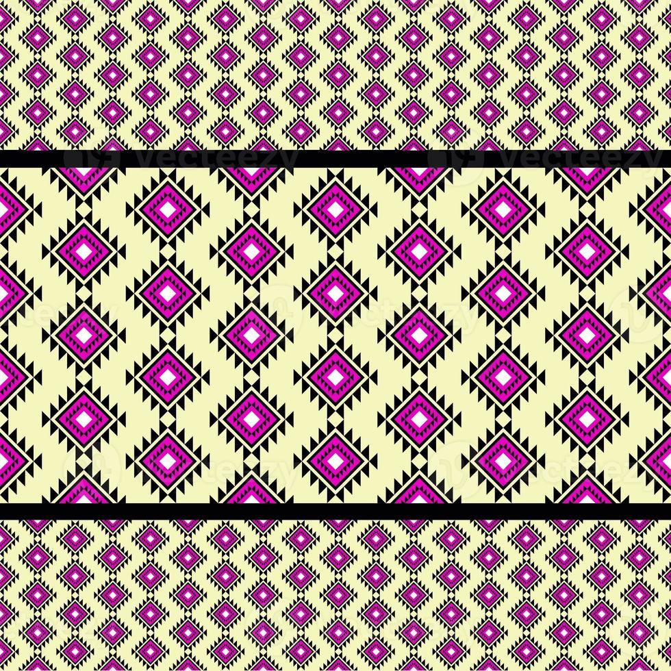 Beautiful seamless fabric pattern for printing. photo