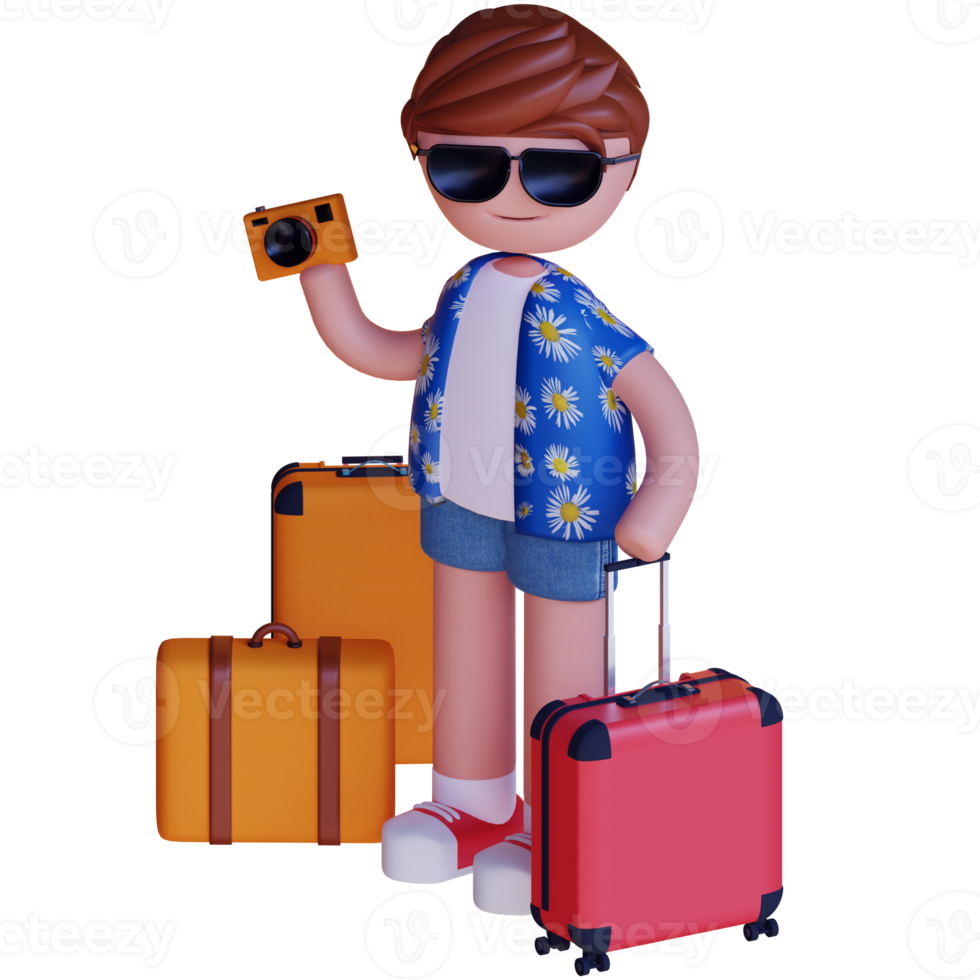 3d businessman character png