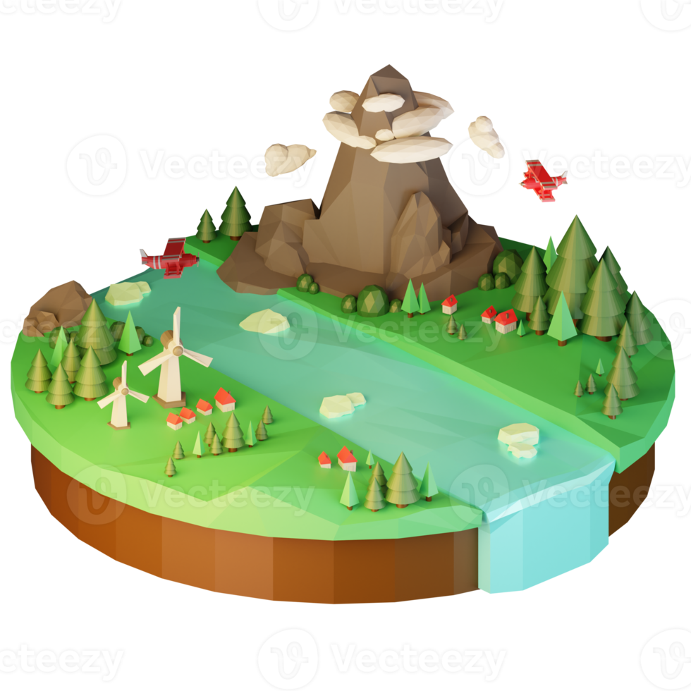 3D mundo e dia do meio ambiente png