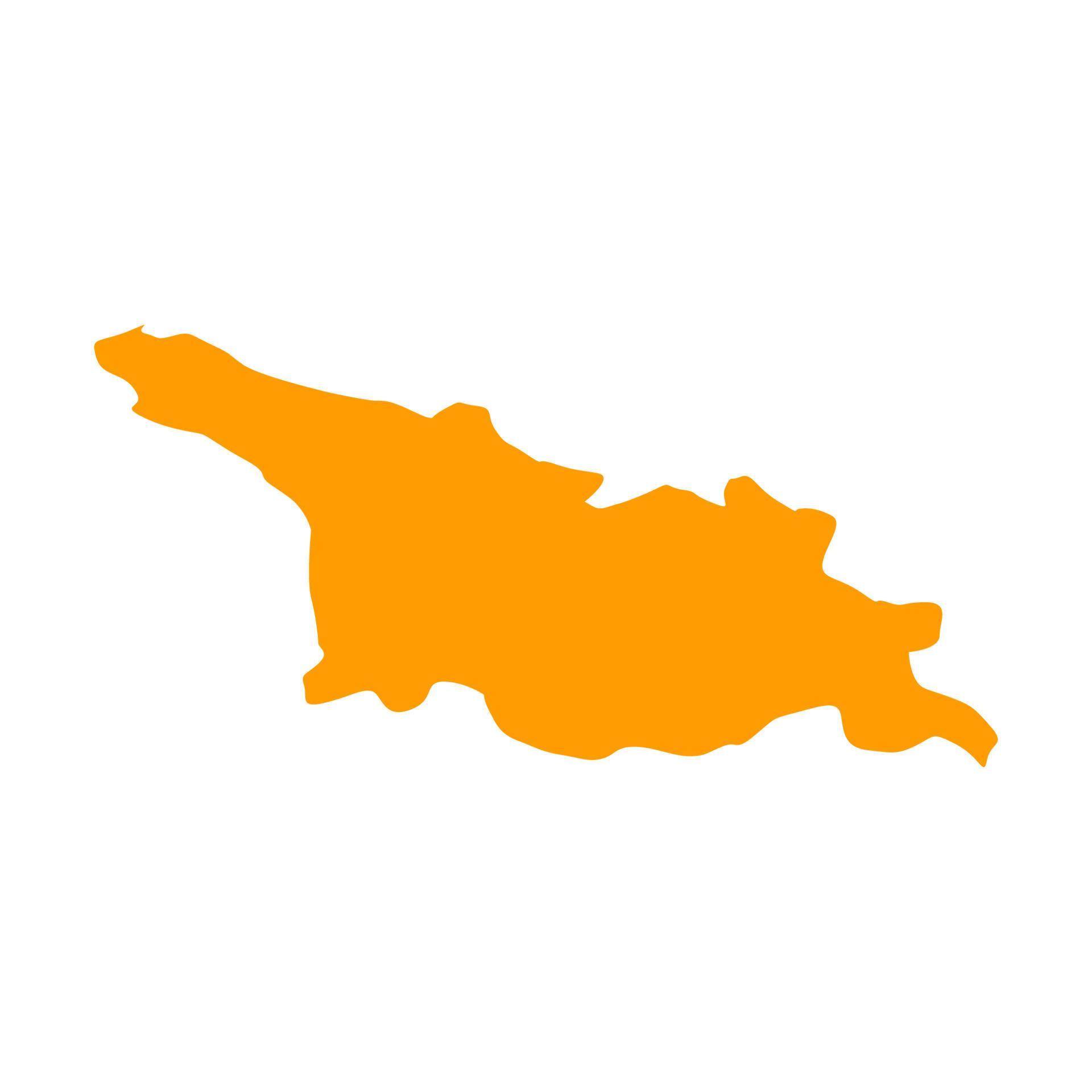 Georgia map illustrated 11992565 Vector Art at Vecteezy
