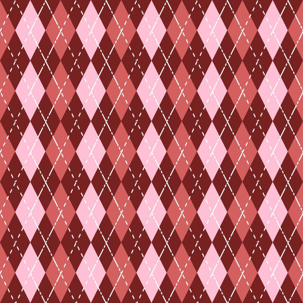 argyle pattern for fabric or background vector