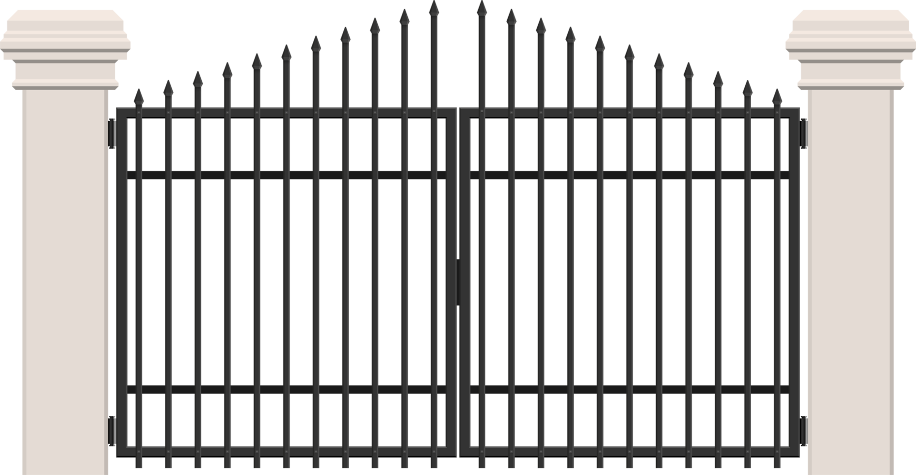 clipart de porte en béton et en acier png