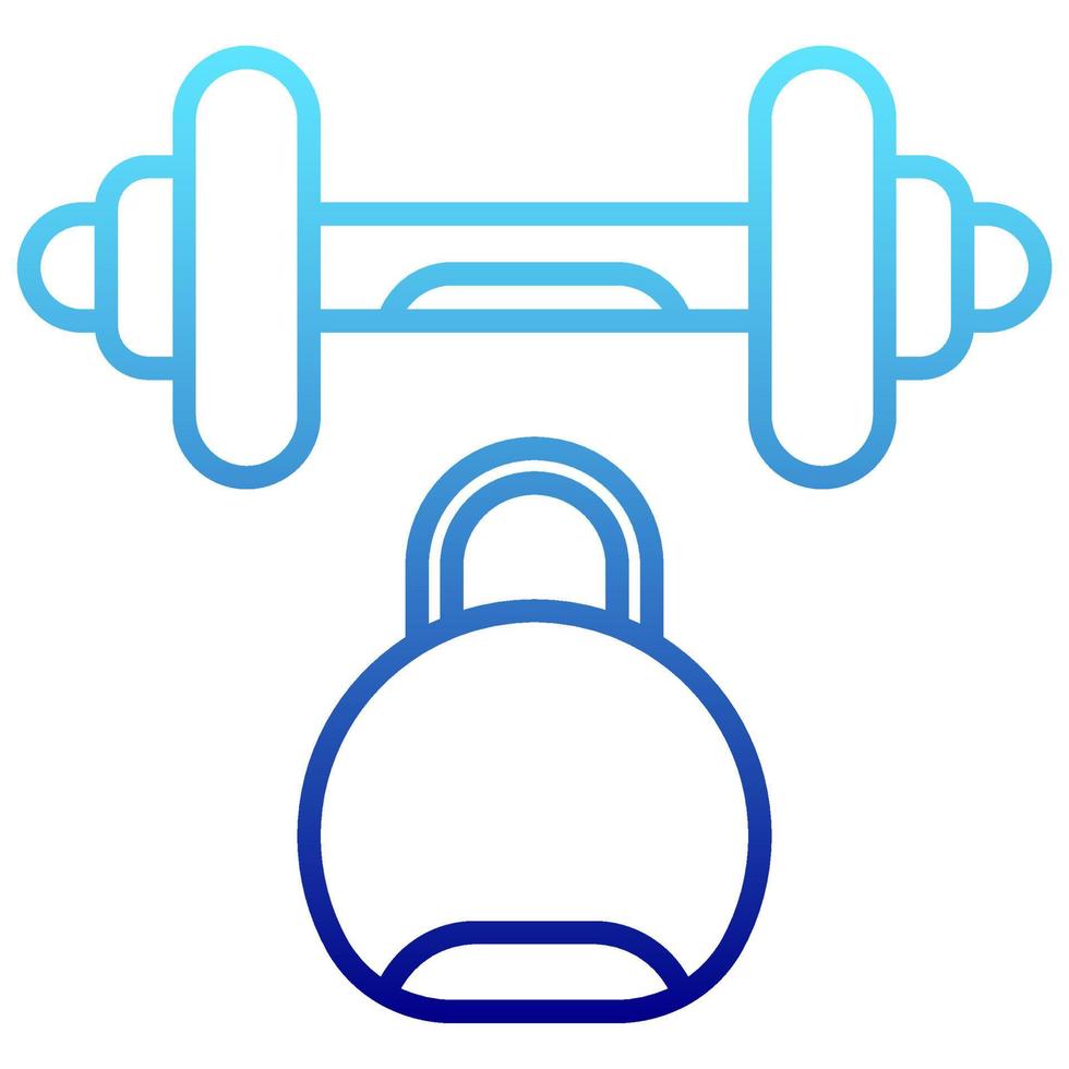 barbel icon with transparent background vector