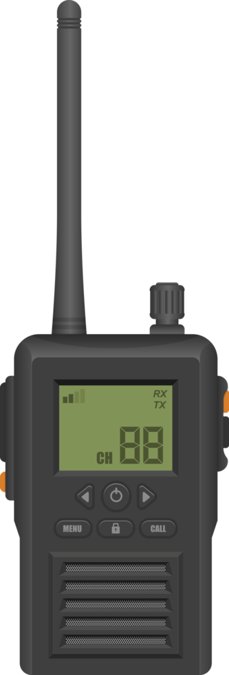 imágenes prediseñadas de walkie talkie png