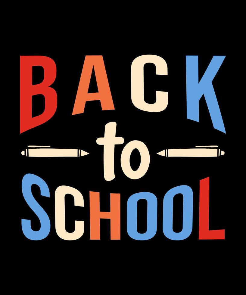 Back to School illustration vector