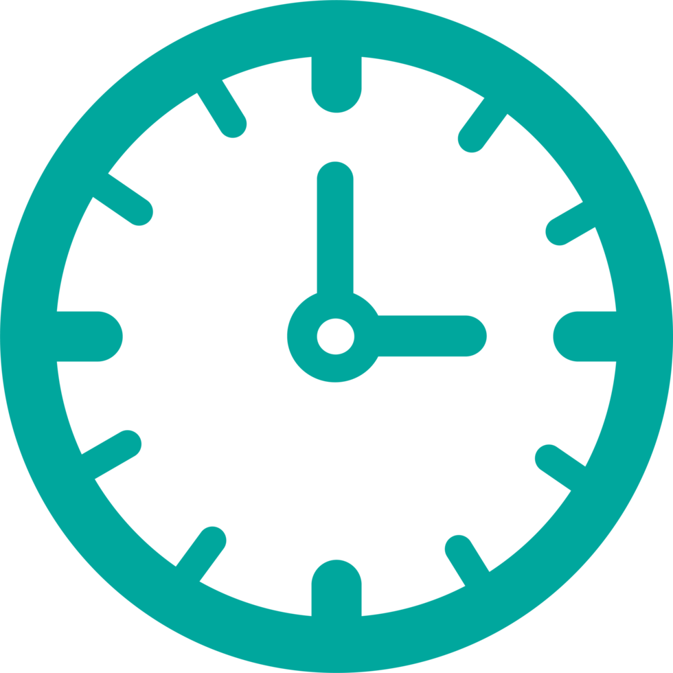 Time Clock icon sign design png