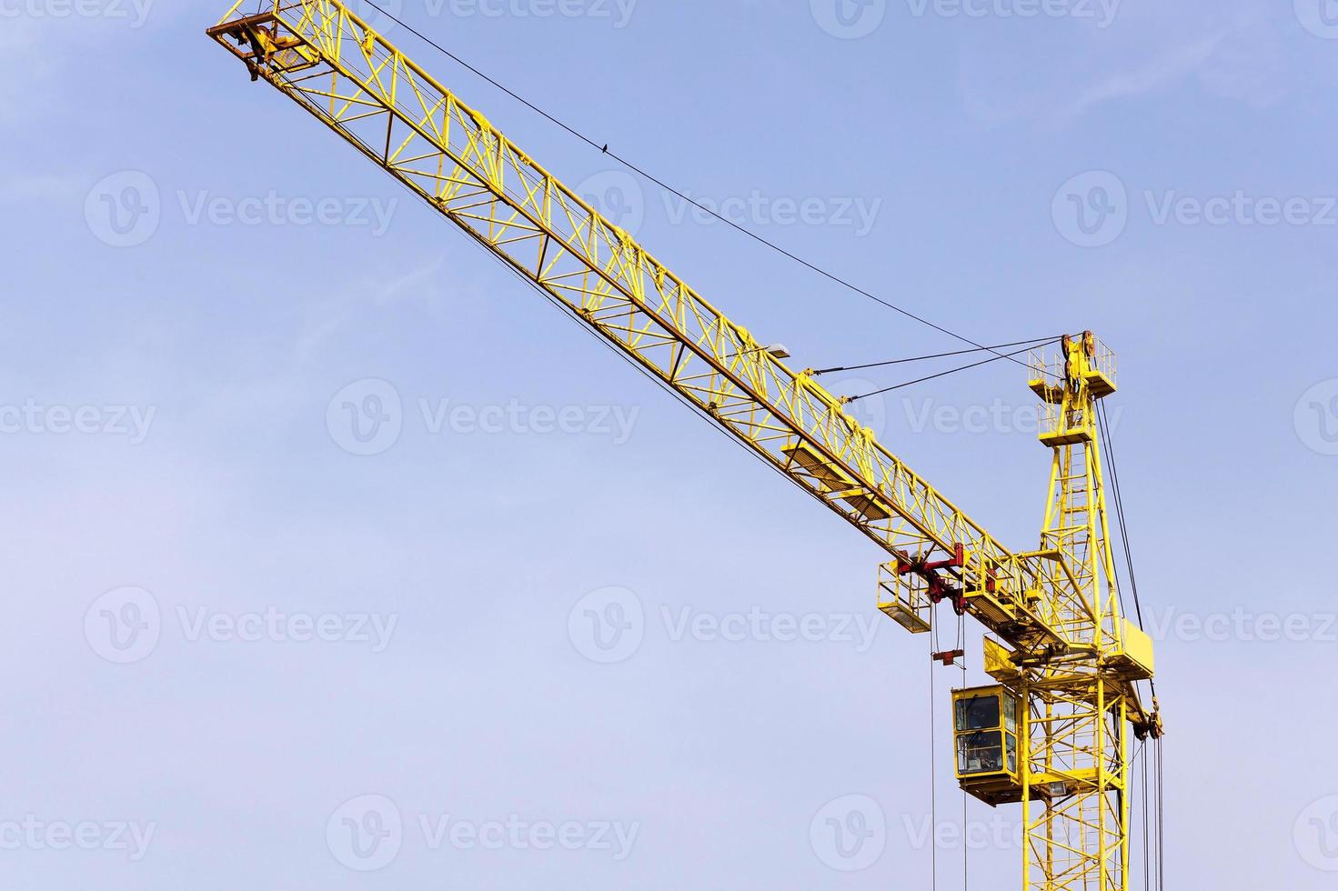 Cranes against the sky photo