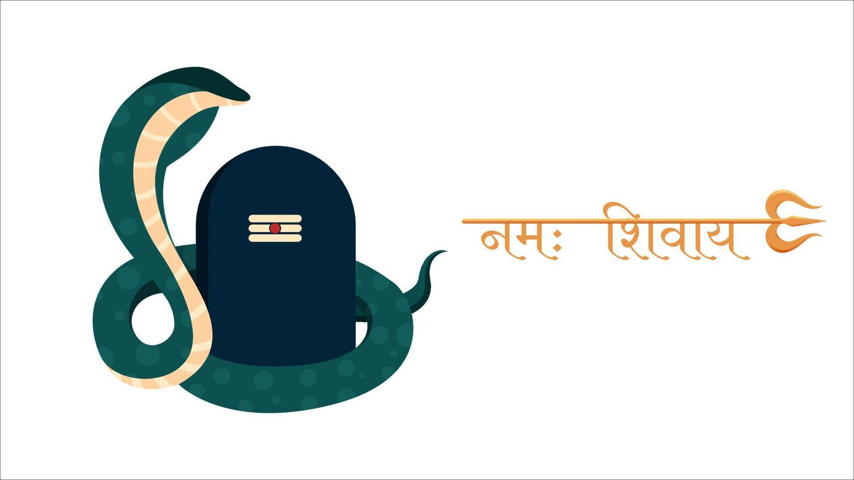 Nag Panchami vector illustration. Indian festival vector illustration